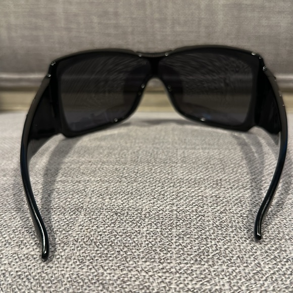 Dior Black Oversized Shield Sunglasses main image 11